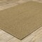 Homeroots 3 x 5 ft. Solid Tan Indoor & Outdoor Area Rug 389466 - alternate 5